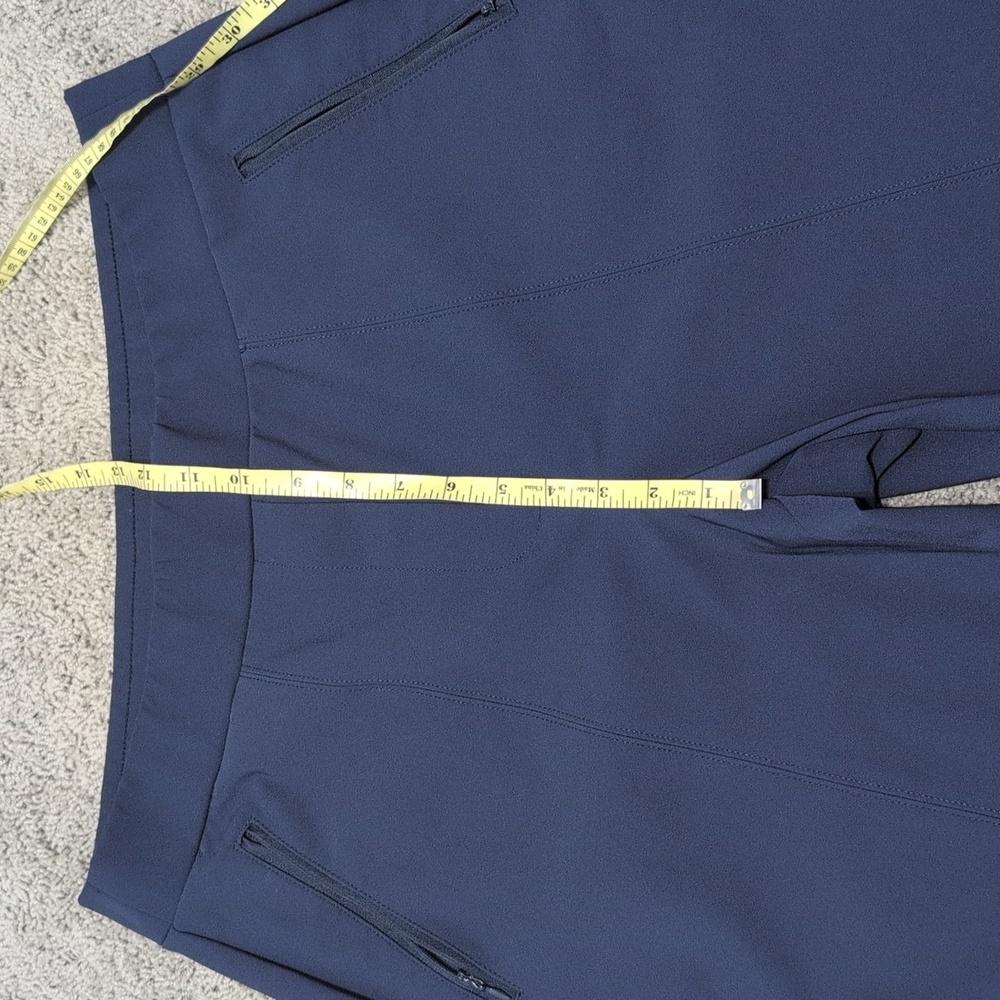 Lane Bryant Nylon Blend Wear Everywhere Straight Leg Pants Side Zip Pockets 14 - Picture 7 of 13